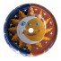 Talavera Round Vessel Sink Donut Eclipse 2